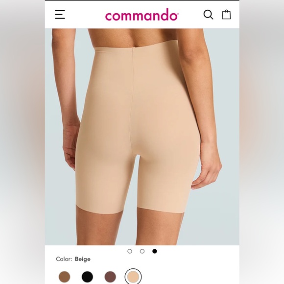 Commando Beige Control Short Size Large NWT - Picture 3 of 5